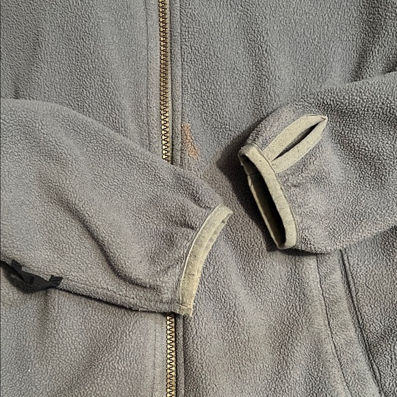 Small 8 Boys Lands' End Squall 3 in 1 Kids Ski Snow Jacket - Navy and Light Blue - Picture 7 of 7